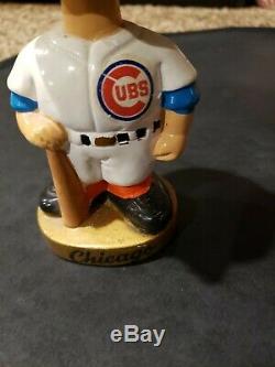 RARE Vintage 1960s Chicago Cubs Gold Base Bear with Bat Nodder Bobblehead