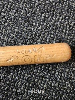 RARE Vintage 1960s Houston Colt. 45s Adirondack 302 Souvenir Mini Baseball Bat