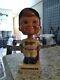 Rare Vintage 1960s La Dodgers Bobblehead With Baseball Bat. Square Base