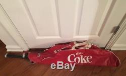 RARE Vintage Coca Cola Baseball/Softball Bats / Bag made in the USA
