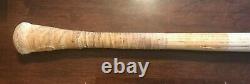 RARE Vintage MIKE HAMPTON game used bat LS S329 ATLANTA BRAVES