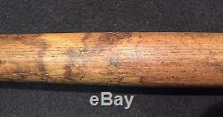 RARE Vtg 1860s-1880s Town Hall Barreled Baseball Bat with Mushroom Knob 32 28.5oz