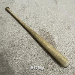 RG Hower I Slug Um Wood Baseball Bat 33 Lewistown PA vintage