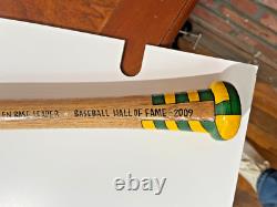 RICKEY HENDERSON OaklandA's Original Painted Art Bat by Mike Floyd 1/1 RICKEY HENDERSON OaklandA's Original Painted Art Bat by Mike Floyd 1/1