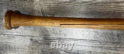 RON HASSEY Vintage Game-Used Baseball Bat Louisville Slugger R141 Indians #25