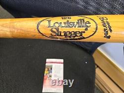 Rafael Palmeiro Louisville Slugger Signed Game Used Baseball Bat Vintage-JSA