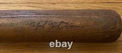 Ralph Red Kress Vintage Hillerich H&B Game Used Bat Senators Browns White Sox