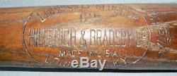 -Rare- 1940's -Jimmie Foxx- Vintage Red Sox HOF Game Used F3 Baseball Bat withLOA