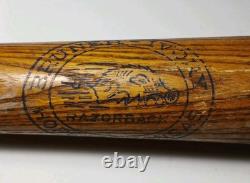 Rare 1950s Bruner Ivory Baseball Bat Arkansas Razorbacks Graphic Hope Arkansas