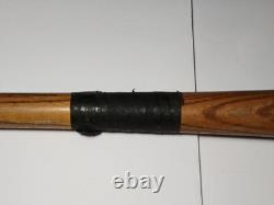 Rare 1950s Bruner Ivory Baseball Bat Arkansas Razorbacks Graphic Hope Arkansas