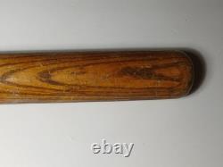 Rare 1950s Bruner Ivory Baseball Bat Arkansas Razorbacks Graphic Hope Arkansas