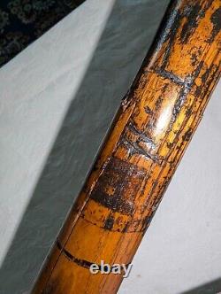 Rare Antique 1905 Reach Trade Mark No. 1 M Mushroom knob Wood Baseball Bat