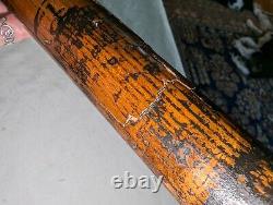 Rare Antique 1905 Reach Trade Mark No. 1 M Mushroom knob Wood Baseball Bat