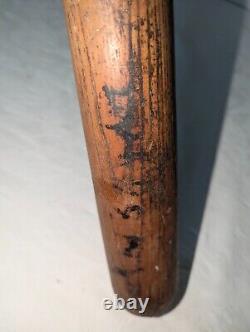 Rare Antique 1905 Reach Trade Mark No. 1 M Mushroom knob Wood Baseball Bat