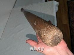 Rare Antique 1905 Reach Trade Mark No. 1 M Mushroom knob Wood Baseball Bat