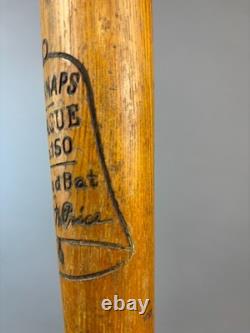 Rare Antique John W Price Belknap's League No 150 Wood Baseball Bat 35 37oz EX