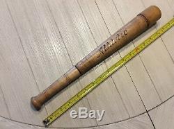 Rare Antique Vintage Philadelphia Athletics 16 Souvenir Wood Baseball Bat