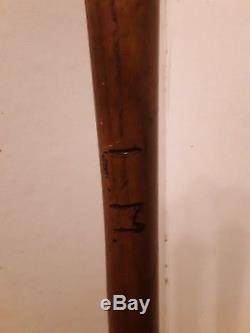 Rare Antique vintage 1890s standard professional No. E flat end baseball bat