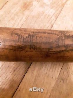 Rare Antique vintage 1890s standard professional No. E flat end baseball bat