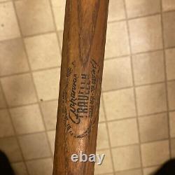 Rare Arkansas traveler, Corkball Bat Official Cork Ball Bat 1940's 37 Long