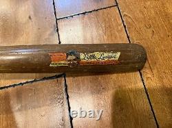 Rare George Babe Ruth Decal J2 Bat Vintage 1950s Louisville Slugger Hillerich