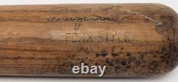 Rare -JIMMIE FOXX- GAME-USED PHILADELPHIA ATHLETICS Vintage Baseball Bat