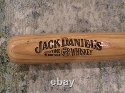 Rare Jack Daniel's Rawlings Engraved Wooden Baseball Bat 34 Vintage Whiskey No7