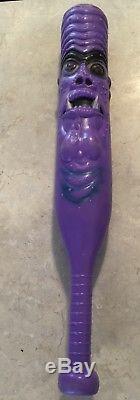 Rare Purple Count Dracula Vintage Madball's Weird Monster Horror Baseball Bat