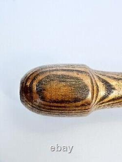 Rare Reach Trade Mark No. 1 M Mushroom knob Wood Baseball Bat Salesman Bat Mini