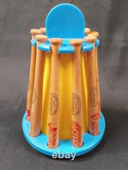 Rare Vintage 1960 Van Dine American League Wood Louisville Slugger Bat Bank