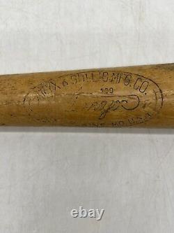Rare Vintage AMYX & GULLIC MFG WILLIAMS Type Ash Wood Baseball Bat West Plains
