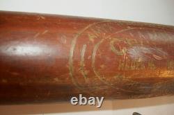 Rare Vintage AMYX & GULLIC MFG WILLIAMS Type Ash Wood Baseball Bat West Plains