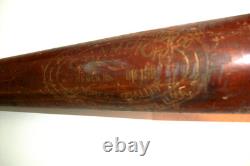 Rare Vintage AMYX & GULLIC MFG WILLIAMS Type Ash Wood Baseball Bat West Plains