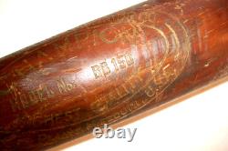 Rare Vintage AMYX & GULLIC MFG WILLIAMS Type Ash Wood Baseball Bat West Plains