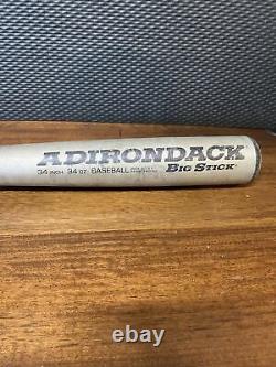 Rare Vintage Adirondack Aluminum Baseball Bat Big Stick 34 34oz Made In USA