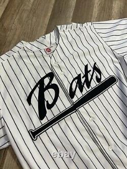 Rare Vintage Greensboro Bats #36 Game Used MILB Jersey Mens 48 XL