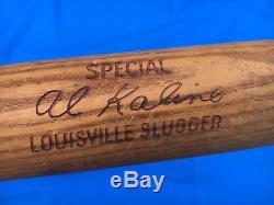 Rare Vintage H&B Louisville Slugger 125 Hall Of Famer Al Kaline Baseball Bat 32
