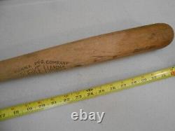 Rare Vintage Hannah Burke Model D Bat Beeline Athens Georgia 33 Inch Baseball