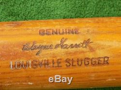 Rare Vintage Hillerich & Bradsby 125 Genuine Wayne Garrett Baseball Bat Louisvil