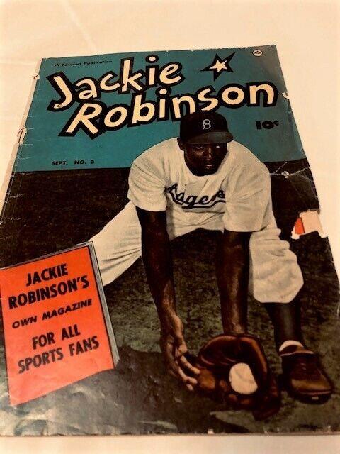 Rare Vintage Jackie Robinson Baseball Comic Book