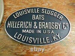Rare Vintage Louisville Slugger Baseball Bat store Display 72 Bat Holder 60's