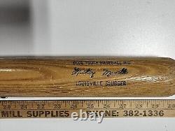 Rare Vintage Mickey Mantle Louisville Slugger 225G Dixie Youth Baseball Bat USA