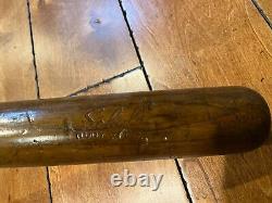 Rare Vintage Passon's Athletic Goods Philapenn Baseball Bat 30 Rudy York 33