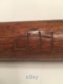 Rare Vintage Wooden Baseball Bat, WORLDS LARGEST STORE (WLS) 1908-1920