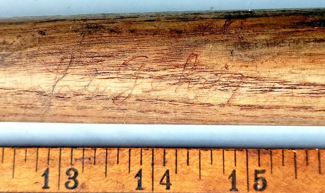 Rare Vintage Yankees Lou Gehrig 16 Baseball Louisville Slugger #40 Mini Bat Hof