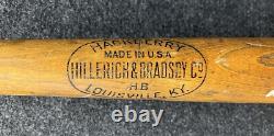 Rare Vtg 1930s Babe Ruth Hillerich Bradsby Hackberry Lite-Wate Baseball Bat 36
