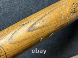Rare Vtg 1930s Babe Ruth Hillerich Bradsby Hackberry Lite-Wate Baseball Bat 36