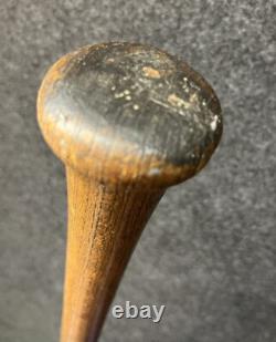 Rare Vtg 1930s Babe Ruth Hillerich Bradsby Hackberry Lite-Wate Baseball Bat 36