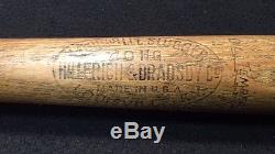 Rare Vtg 30s 40s Hank Greenberg 35 Hillerich Bradsby 40HG H&B Baseball Bat HOF