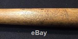 Rare Vtg 30s 40s Hank Greenberg 35 Hillerich Bradsby 40HG H&B Baseball Bat HOF